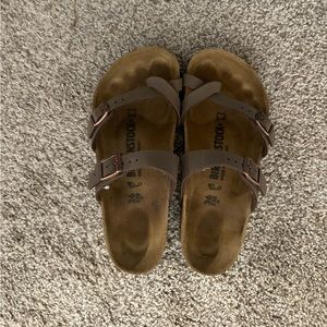 Birkenstocks, size 36.